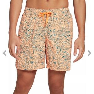 Nike Swim Mens Shark Lap Volley Swim 7” New